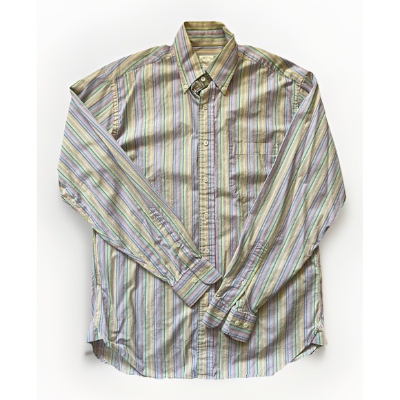 Brooks Brothers Other - VTG Brooks Brothers Egyptian Cotton Made in USA Button Down Easter Pastels Med/L